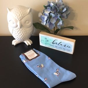 J. Crew Blue Trouser Socks